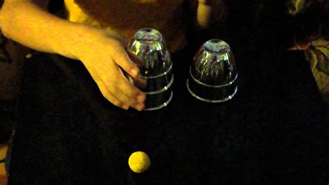 Cup and ball magic